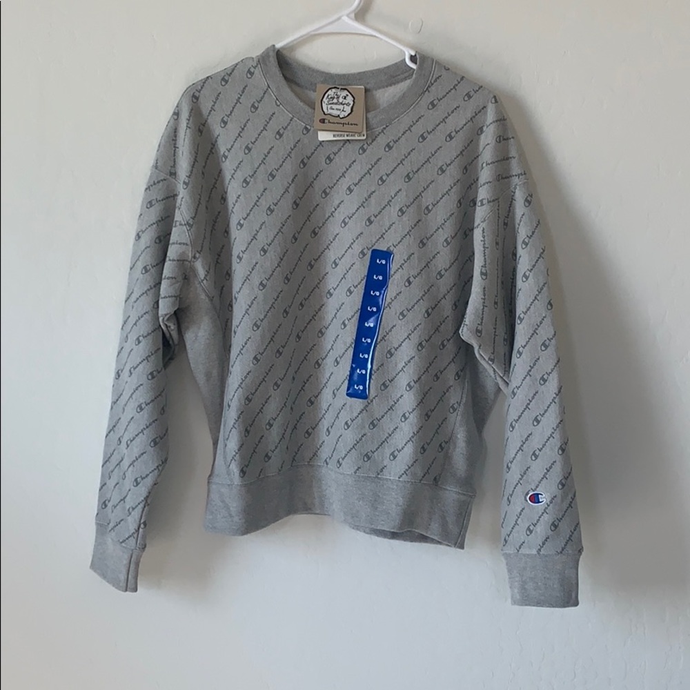 Champion logo crew neck